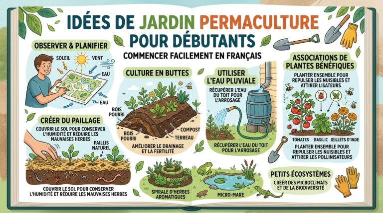 Idées jardin permaculture débutant : lancez-vous facilement